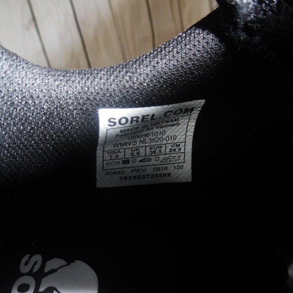 Sorel Kinetic Lite Strap Black Suede Casual Logo Running Cushion Sneakers Shoes - Picture 14 of 16